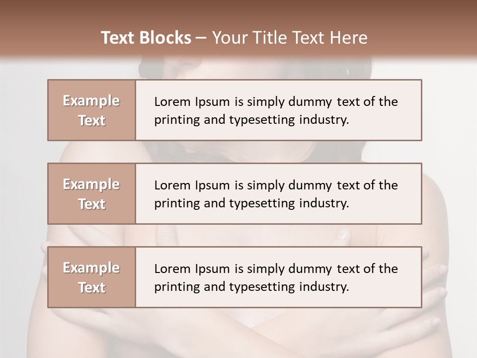 Fashion European Model PowerPoint Template