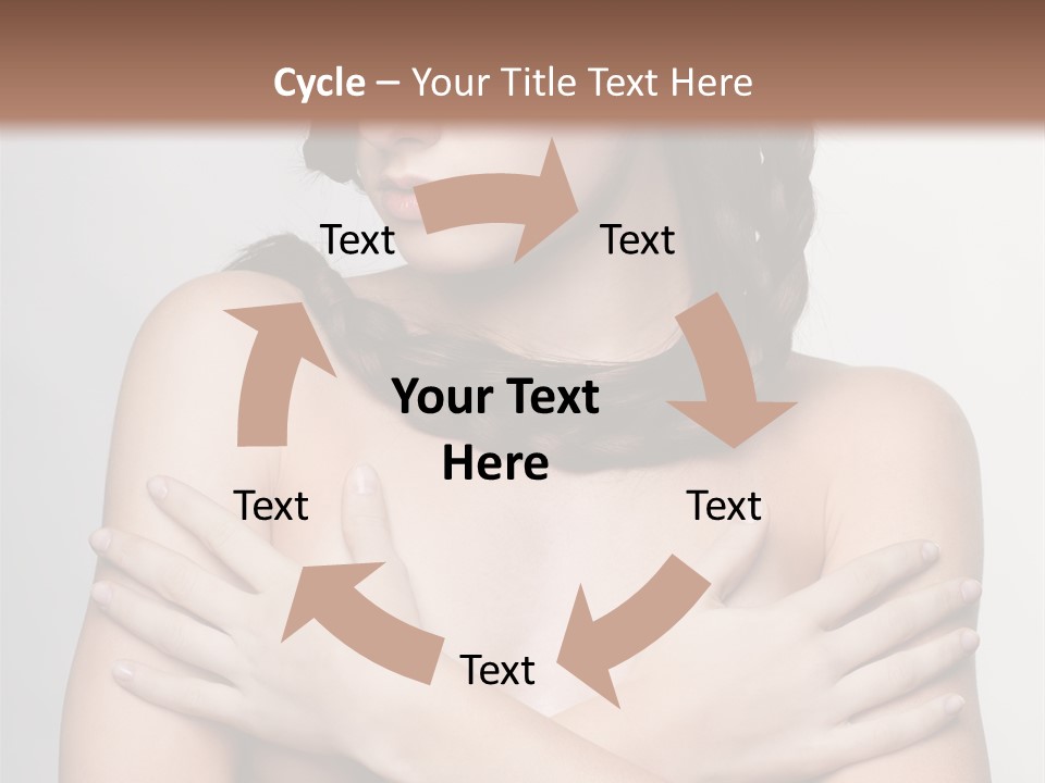 Fashion European Model PowerPoint Template