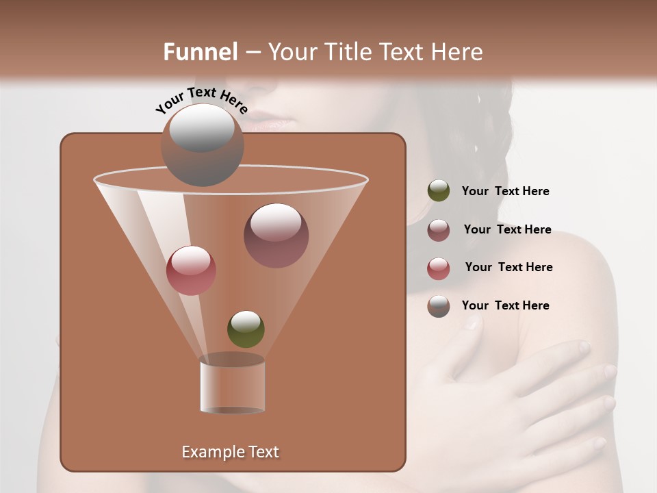Fashion European Model PowerPoint Template