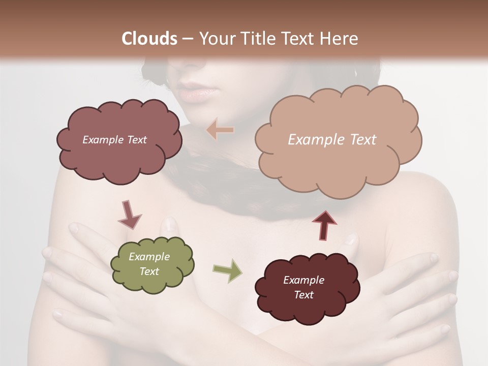 Fashion European Model PowerPoint Template