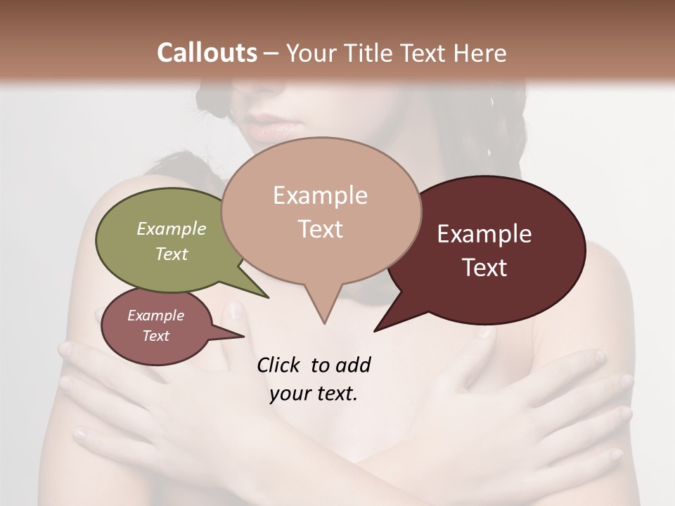 Fashion European Model PowerPoint Template