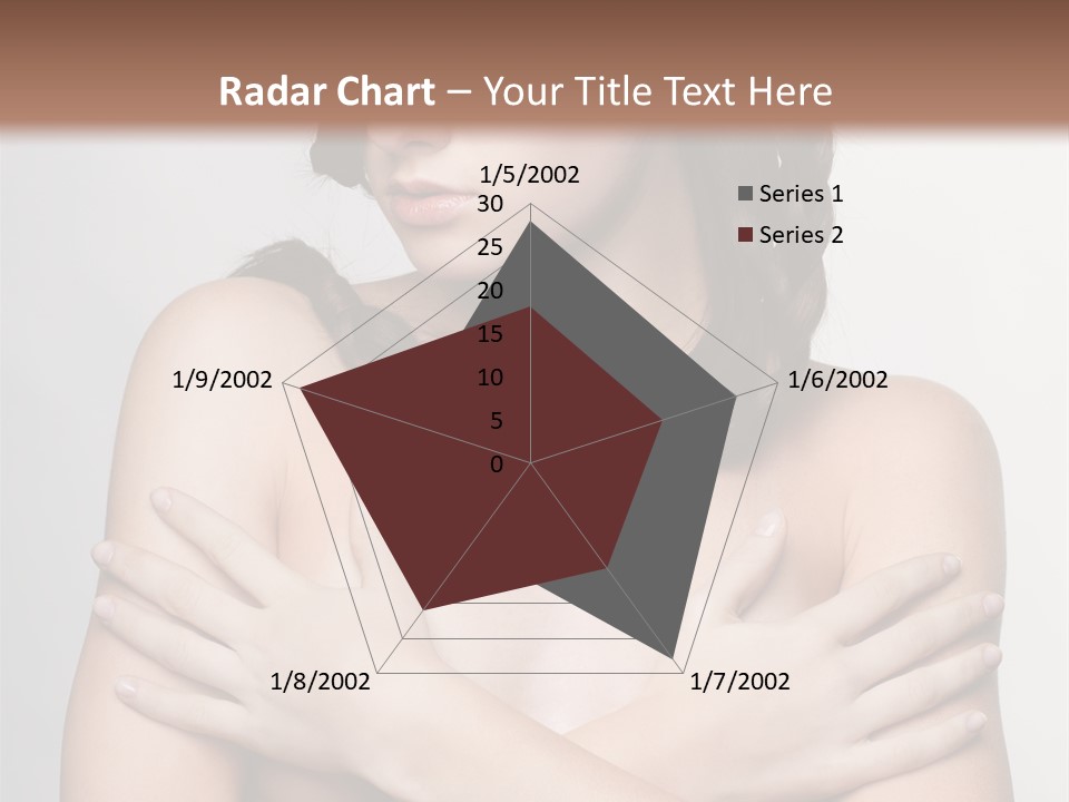 Fashion European Model PowerPoint Template