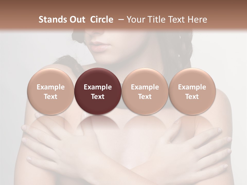 Fashion European Model PowerPoint Template