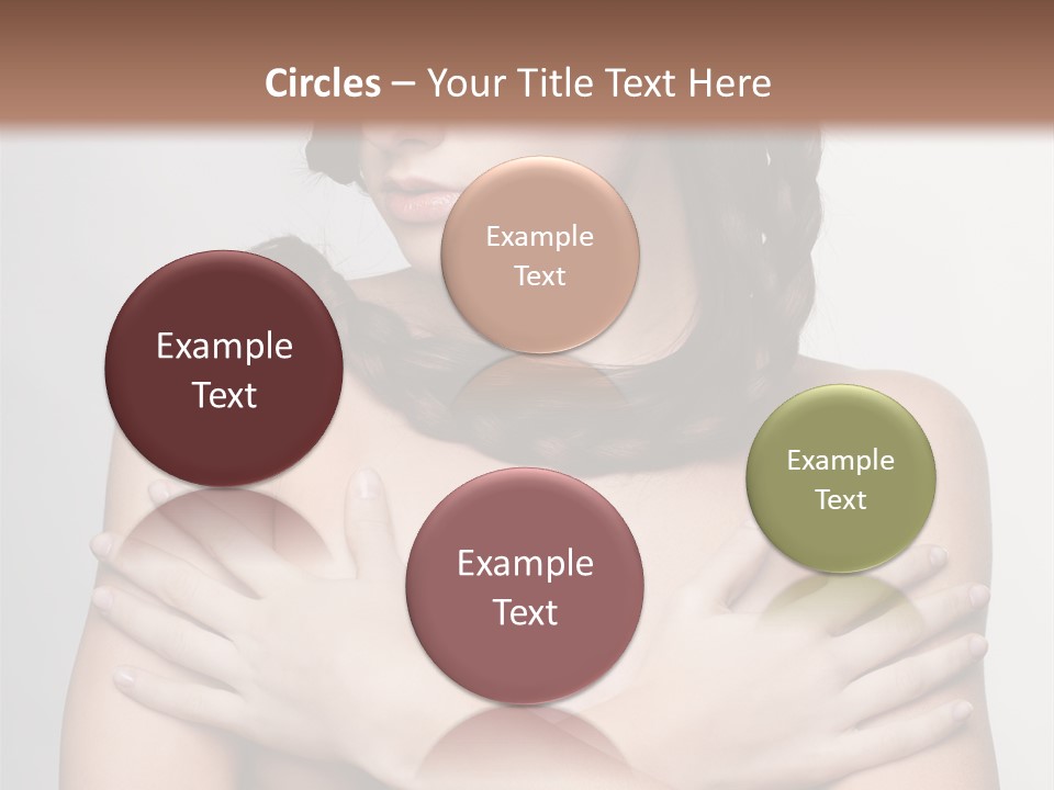 Fashion European Model PowerPoint Template