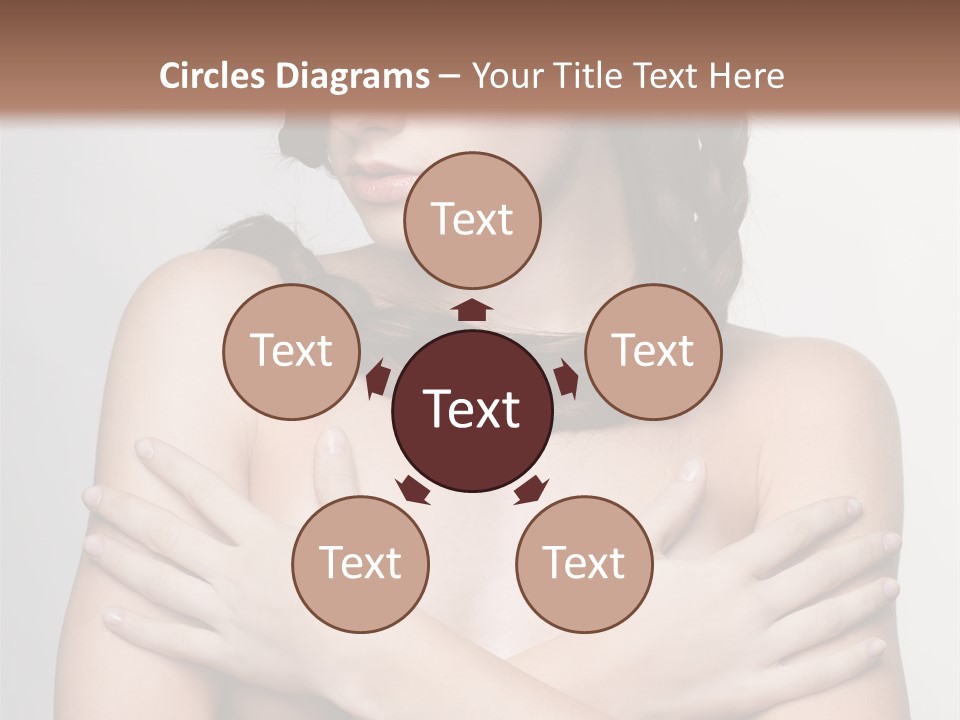 Fashion European Model PowerPoint Template