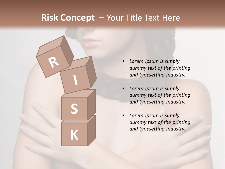 Fashion European Model PowerPoint Template