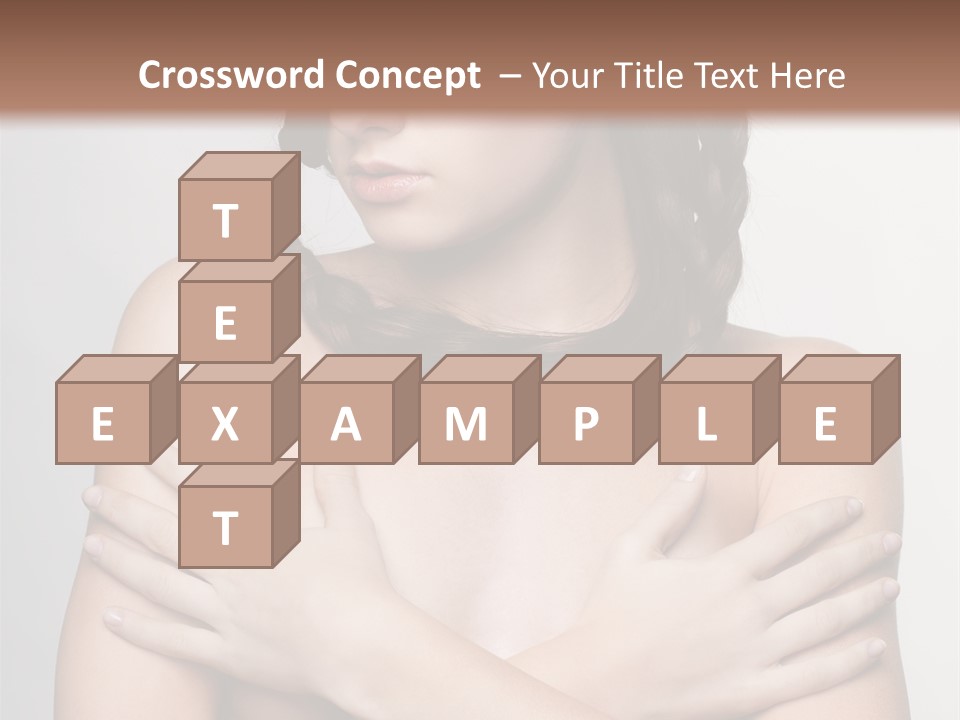 Fashion European Model PowerPoint Template