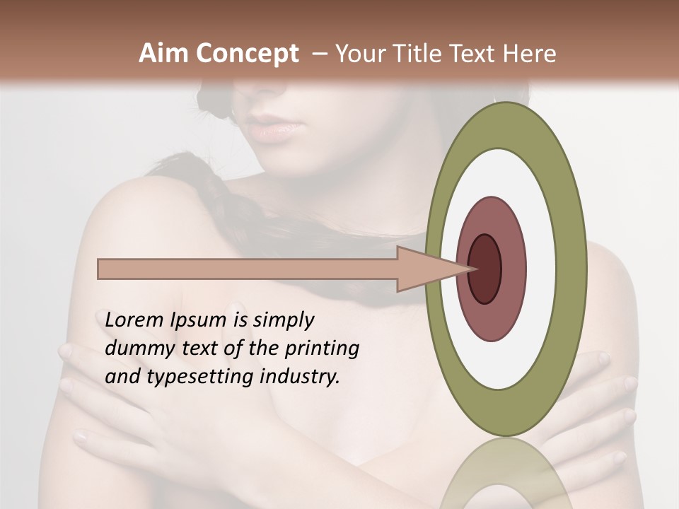 Fashion European Model PowerPoint Template