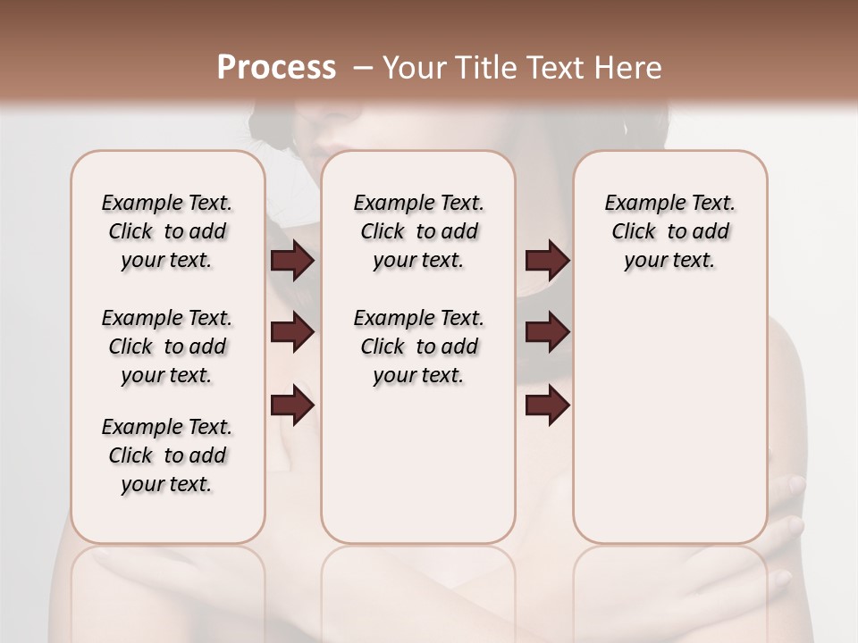 Fashion European Model PowerPoint Template