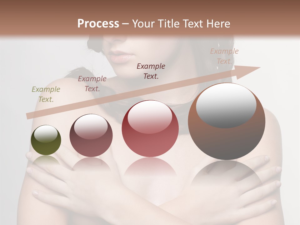 Fashion European Model PowerPoint Template