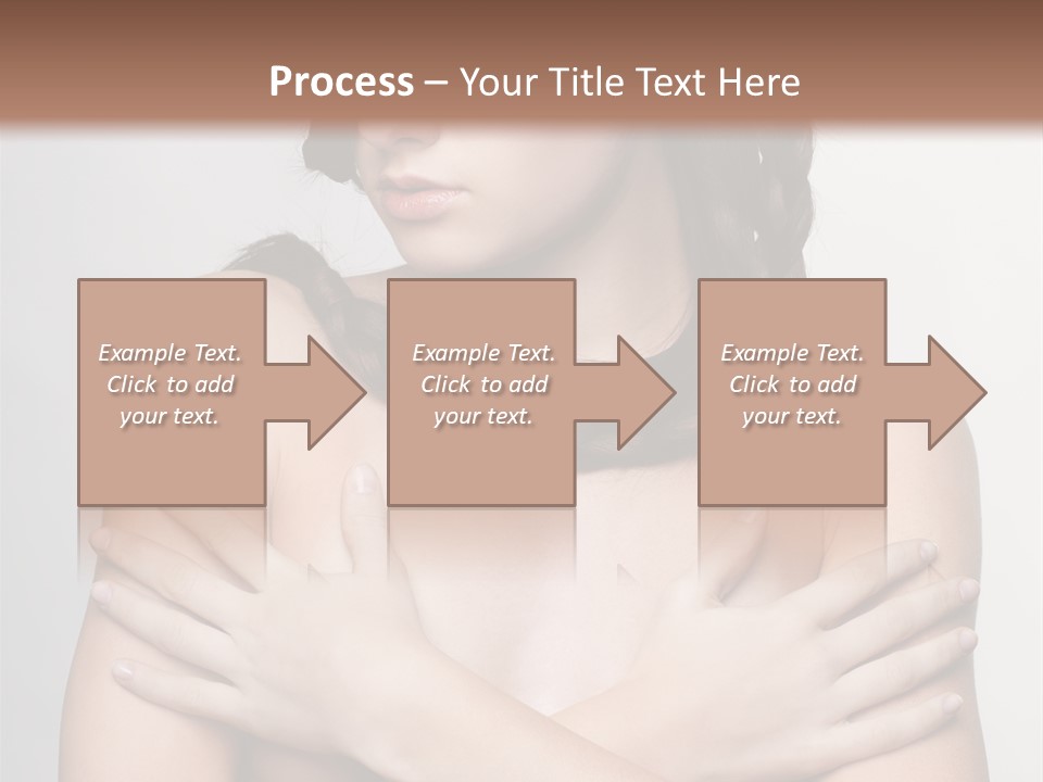 Fashion European Model PowerPoint Template