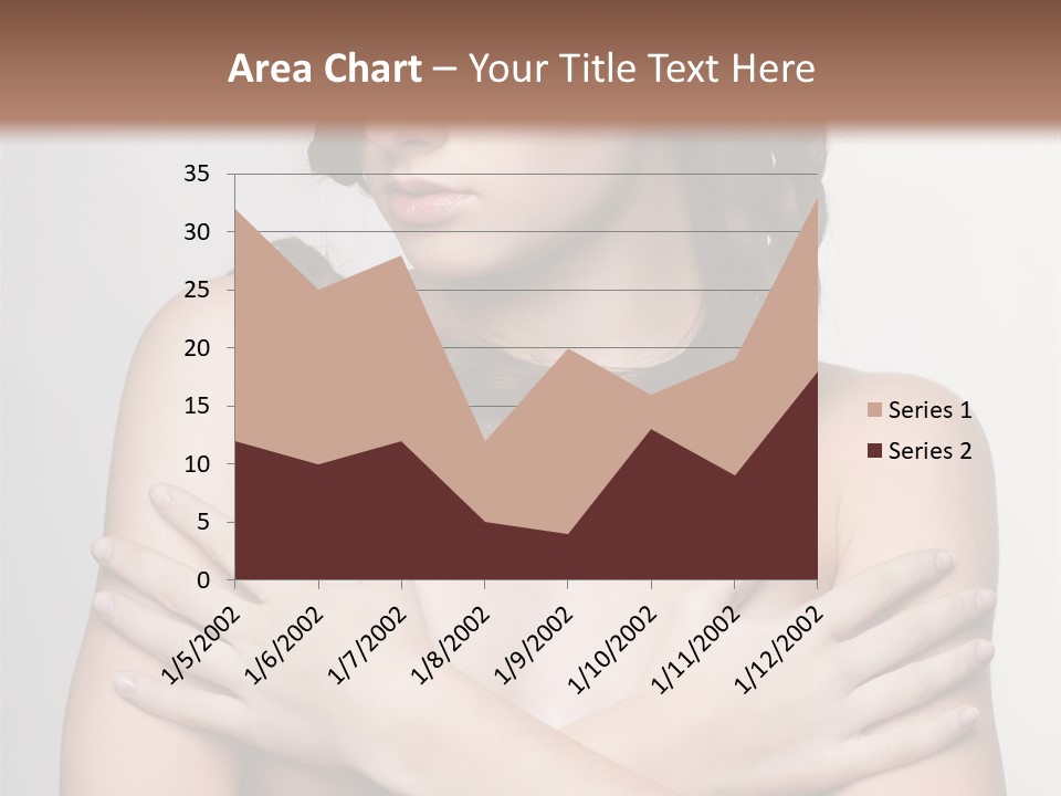 Fashion European Model PowerPoint Template