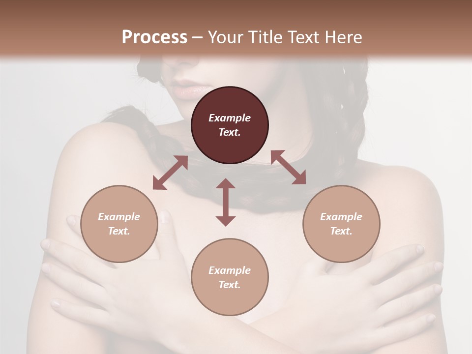 Fashion European Model PowerPoint Template