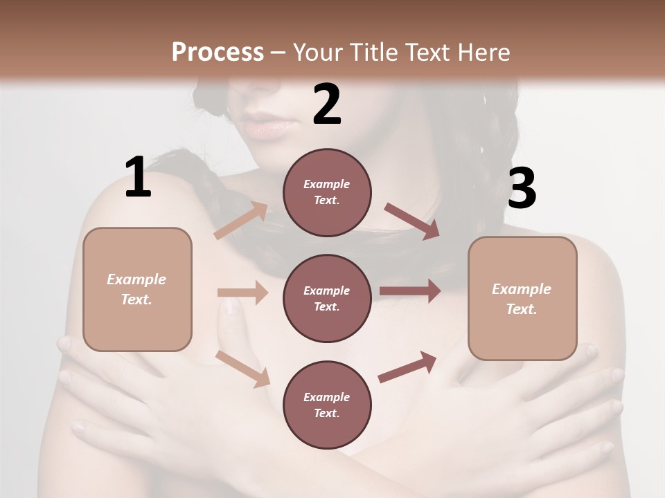 Fashion European Model PowerPoint Template