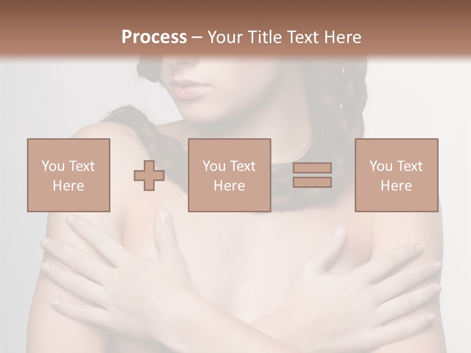 Fashion European Model PowerPoint Template