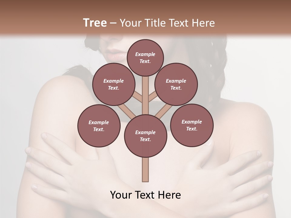 Fashion European Model PowerPoint Template