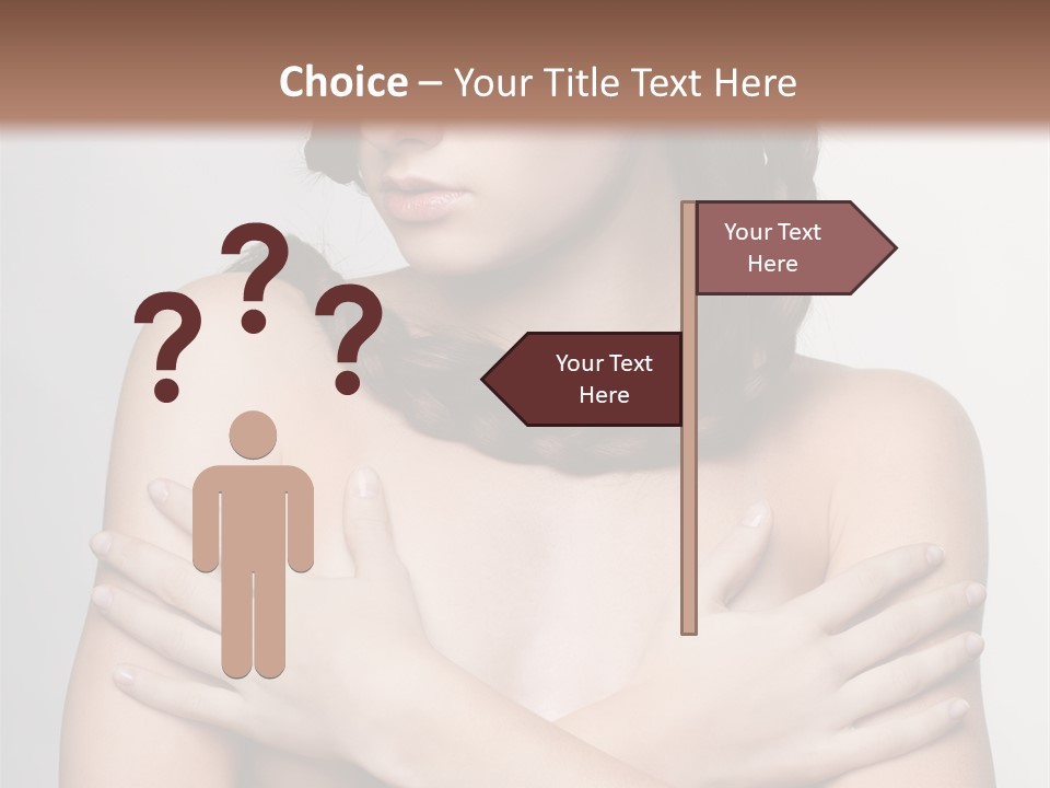 Fashion European Model PowerPoint Template