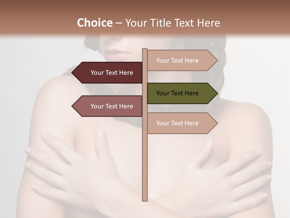 Fashion European Model PowerPoint Template