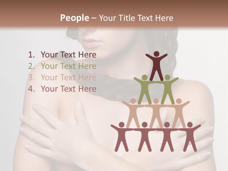 Fashion European Model PowerPoint Template