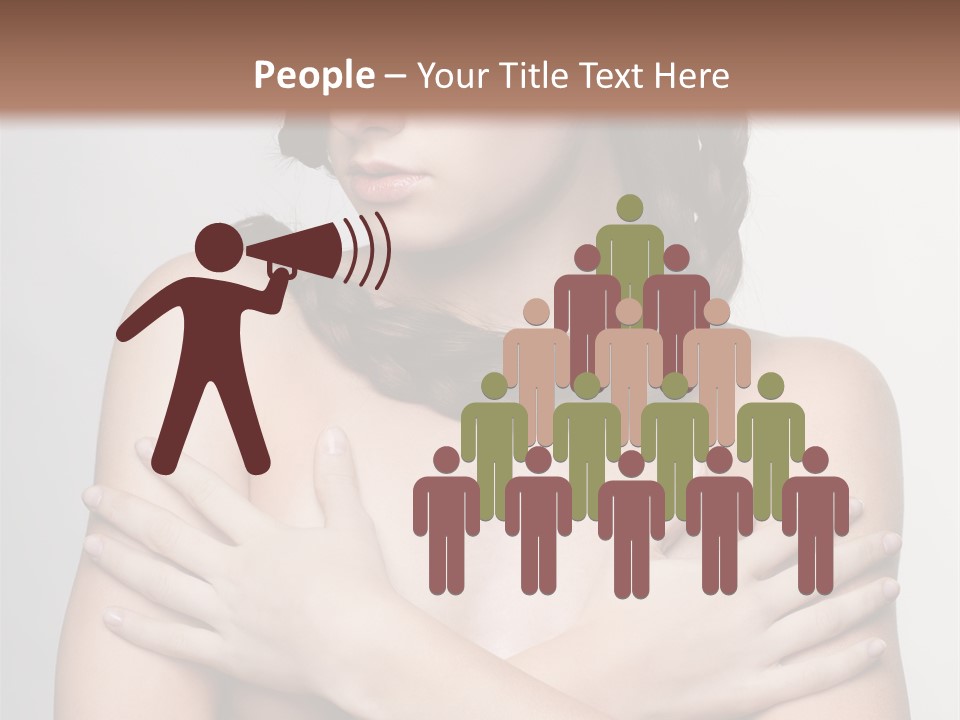 Fashion European Model PowerPoint Template