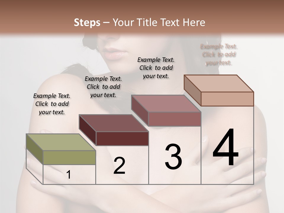 Fashion European Model PowerPoint Template