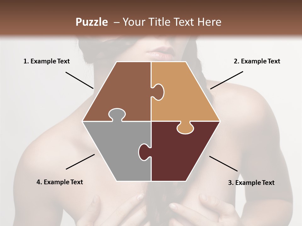 Curl Fresh People PowerPoint Template