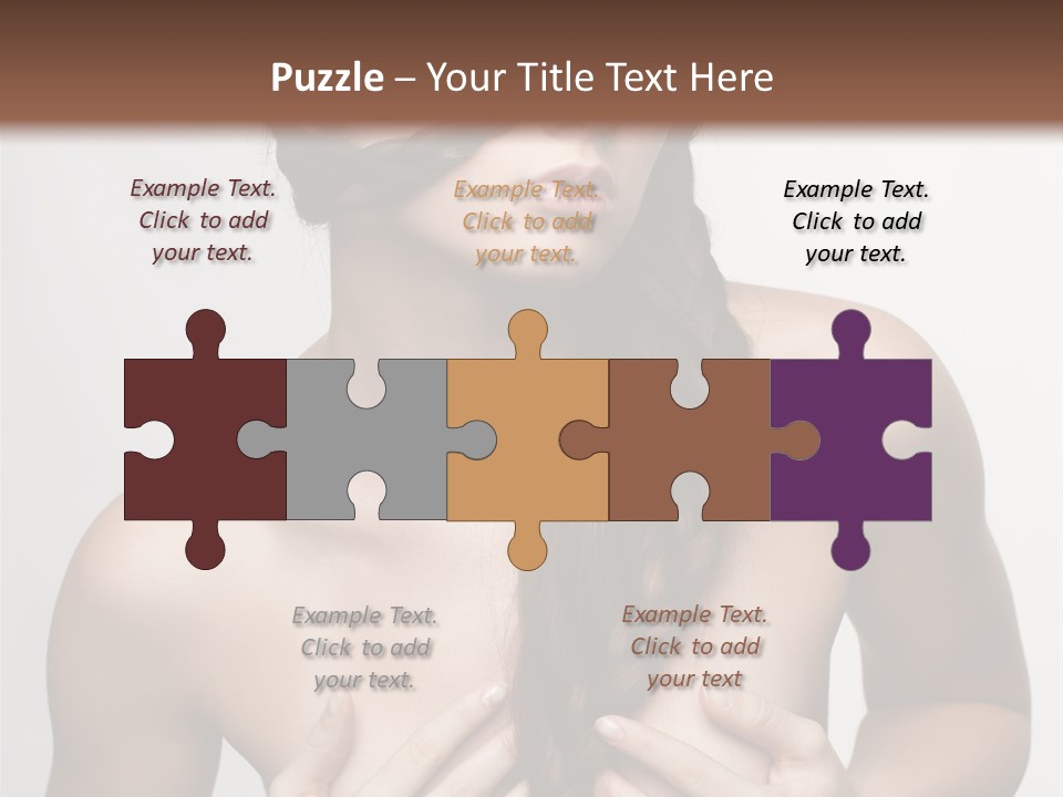 Curl Fresh People PowerPoint Template