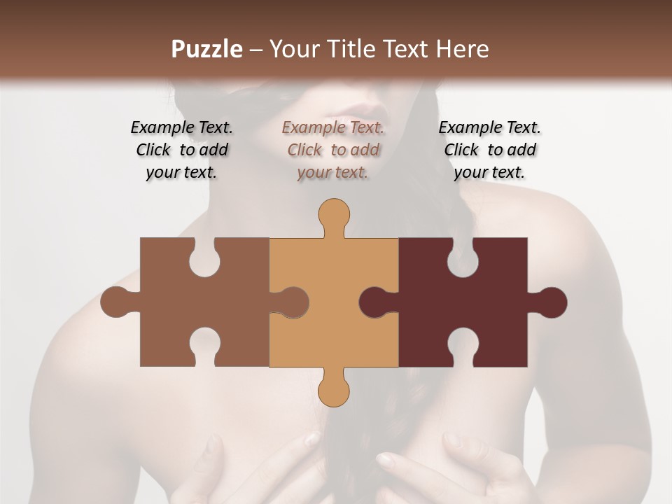 Curl Fresh People PowerPoint Template