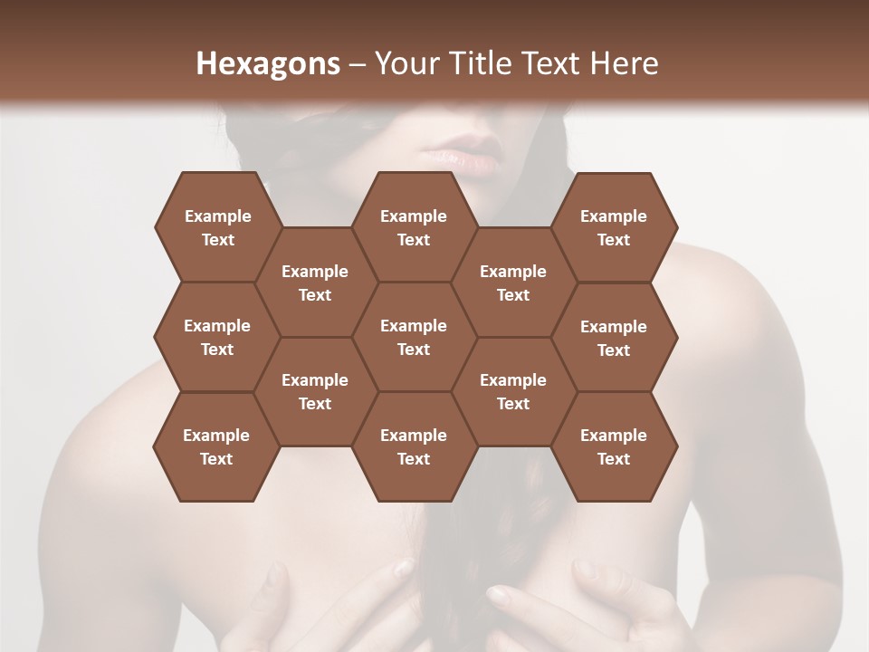 Curl Fresh People PowerPoint Template