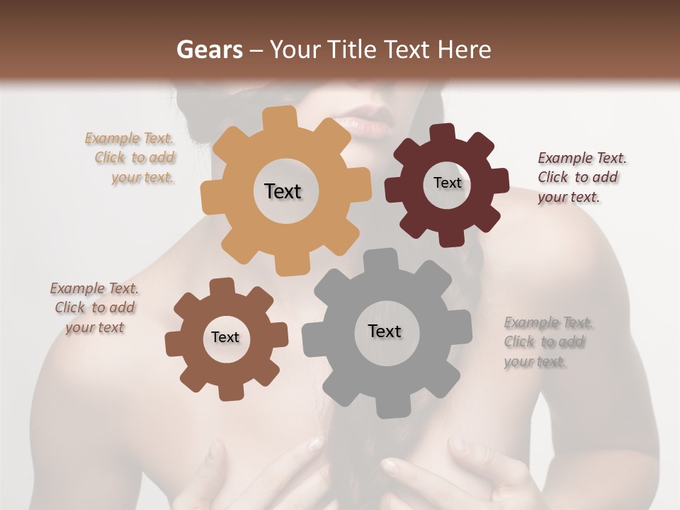 Curl Fresh People PowerPoint Template