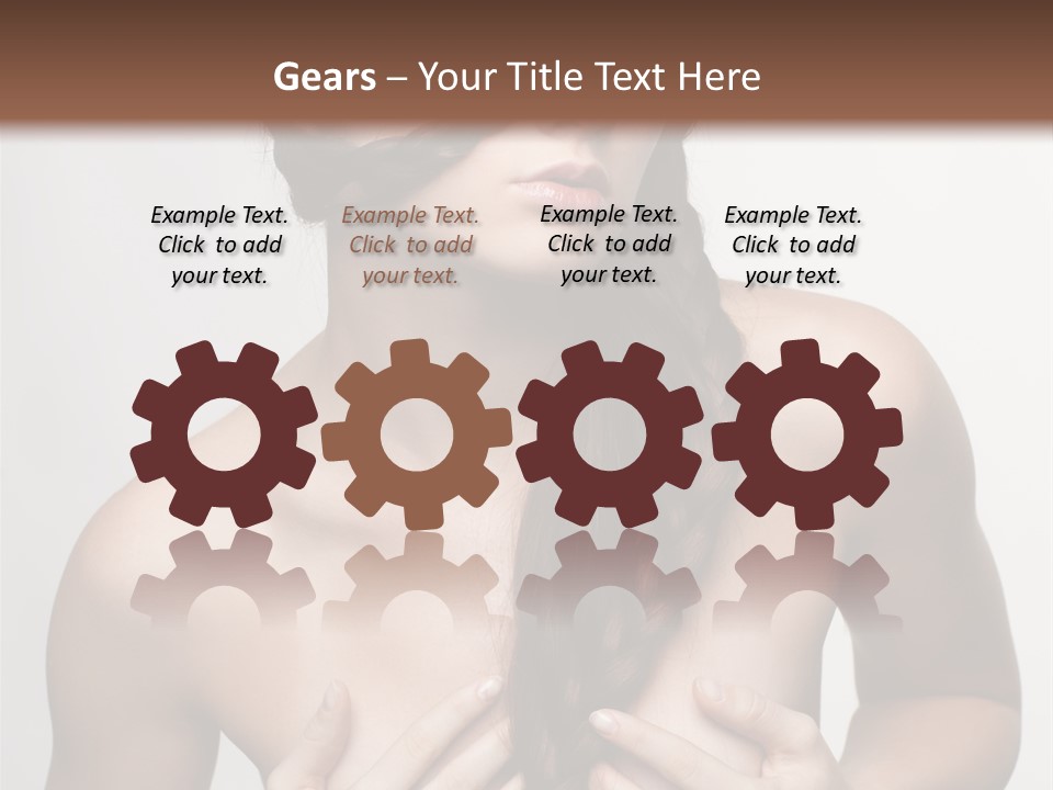 Curl Fresh People PowerPoint Template