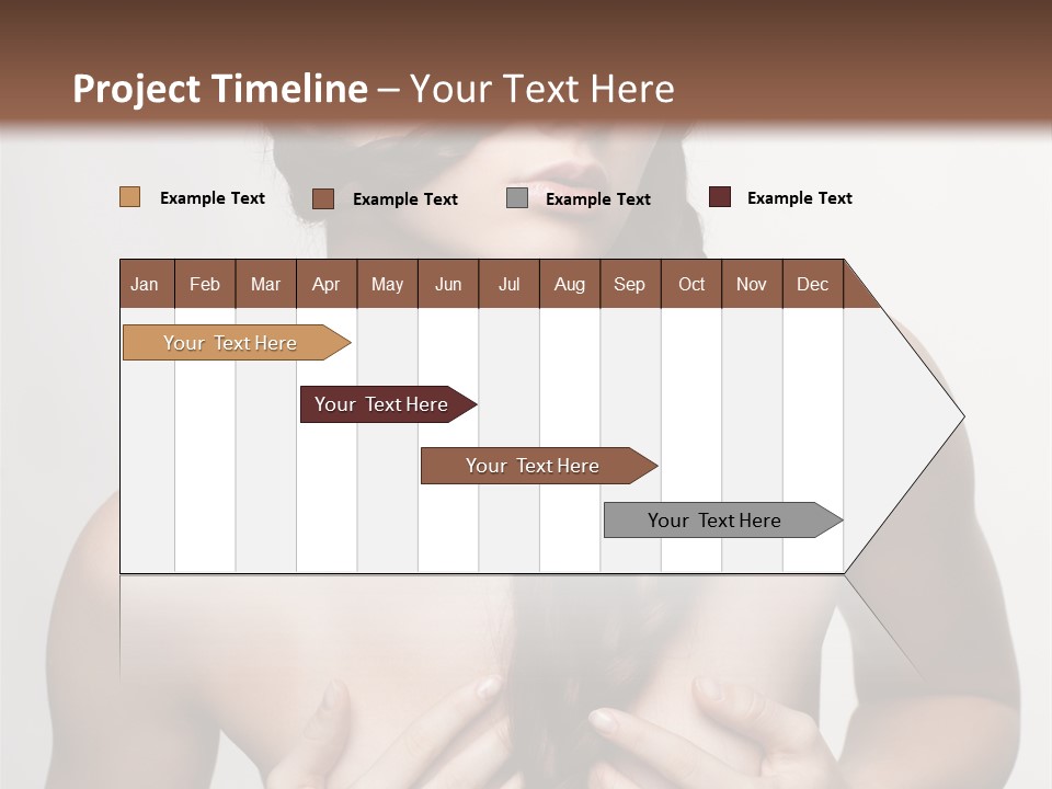 Curl Fresh People PowerPoint Template