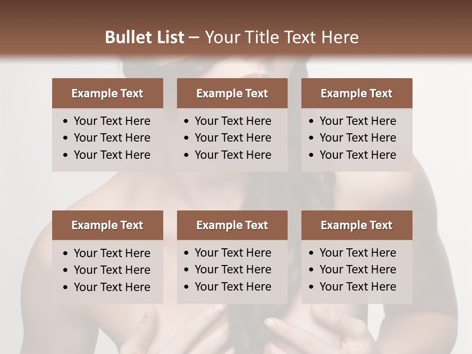 Curl Fresh People PowerPoint Template