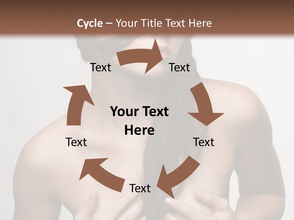 Curl Fresh People PowerPoint Template