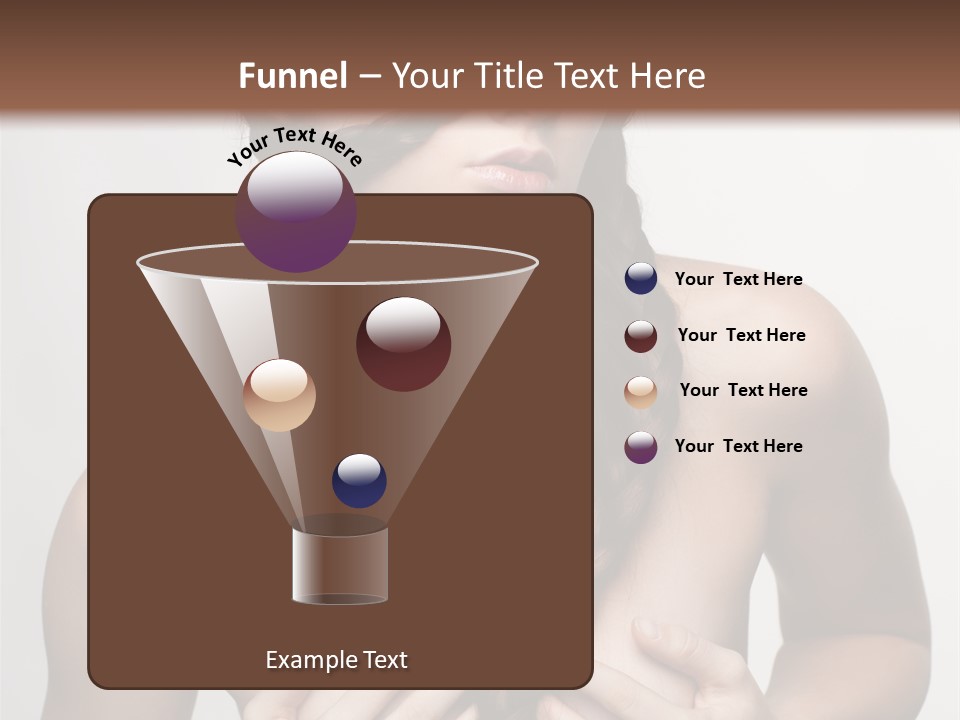 Curl Fresh People PowerPoint Template