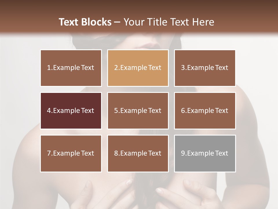 Curl Fresh People PowerPoint Template