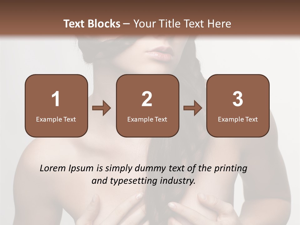 Curl Fresh People PowerPoint Template