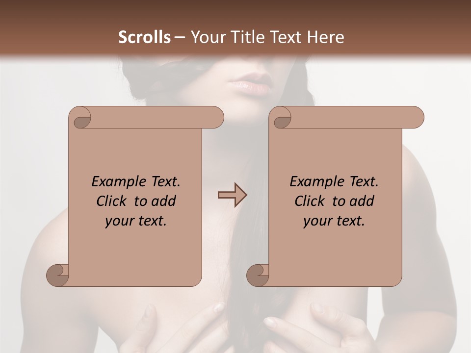 Curl Fresh People PowerPoint Template