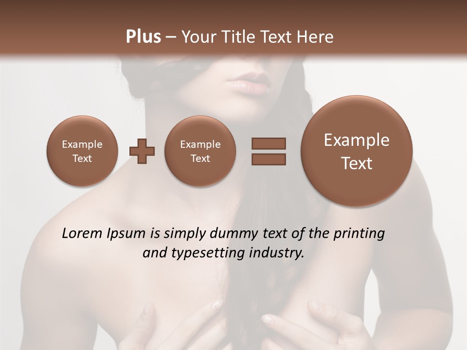 Curl Fresh People PowerPoint Template