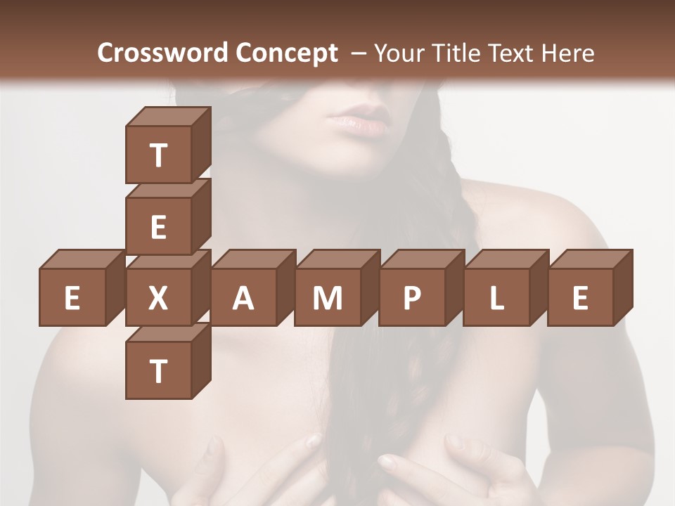 Curl Fresh People PowerPoint Template