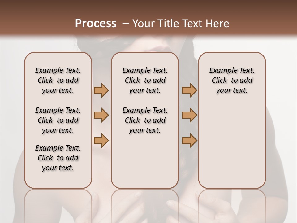 Curl Fresh People PowerPoint Template