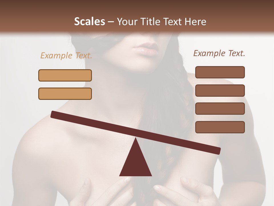 Curl Fresh People PowerPoint Template