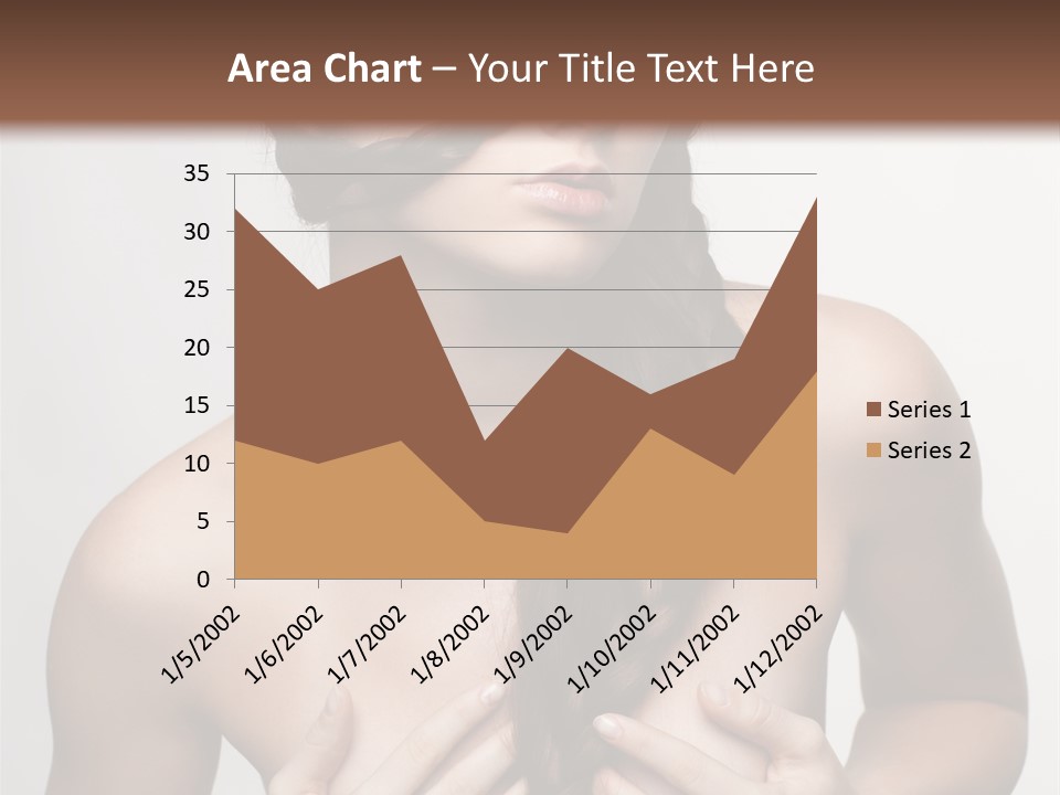 Curl Fresh People PowerPoint Template