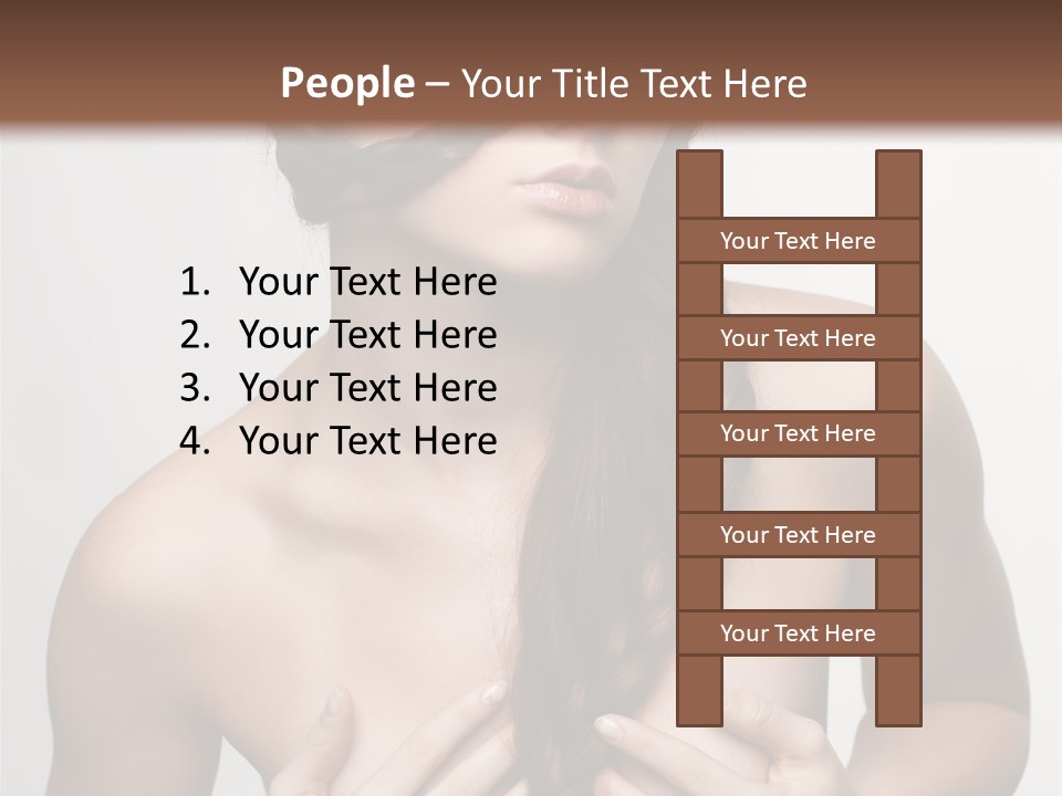 Curl Fresh People PowerPoint Template