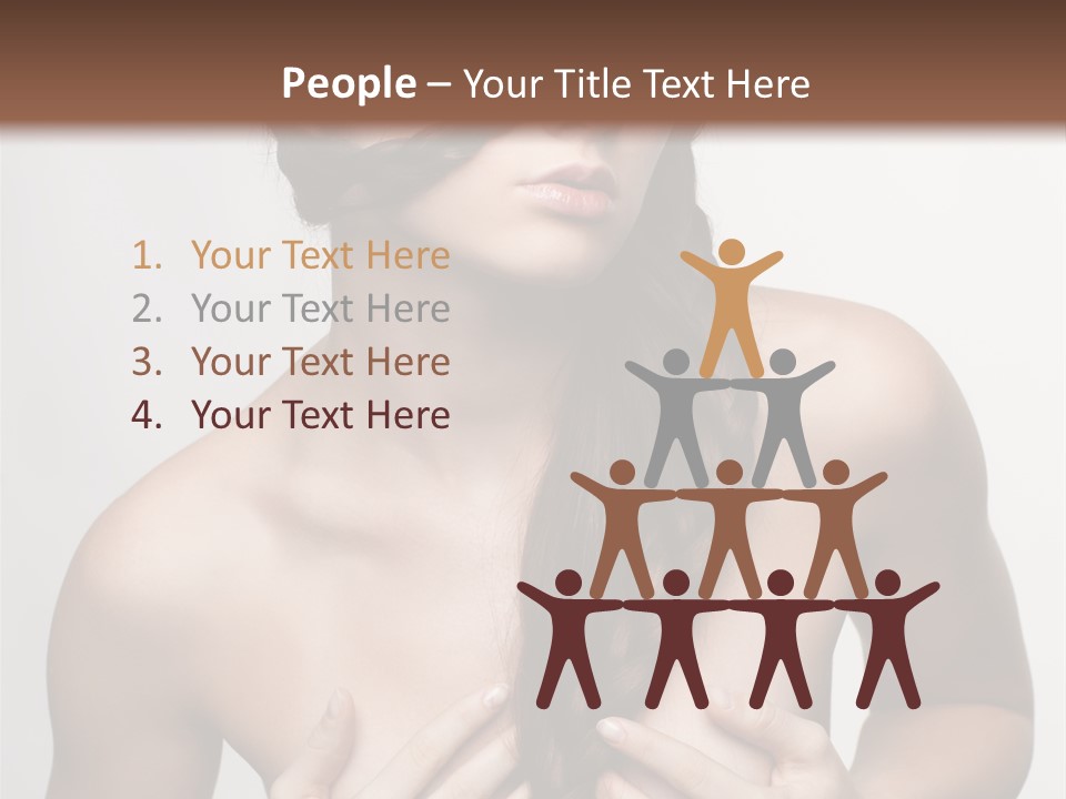 Curl Fresh People PowerPoint Template