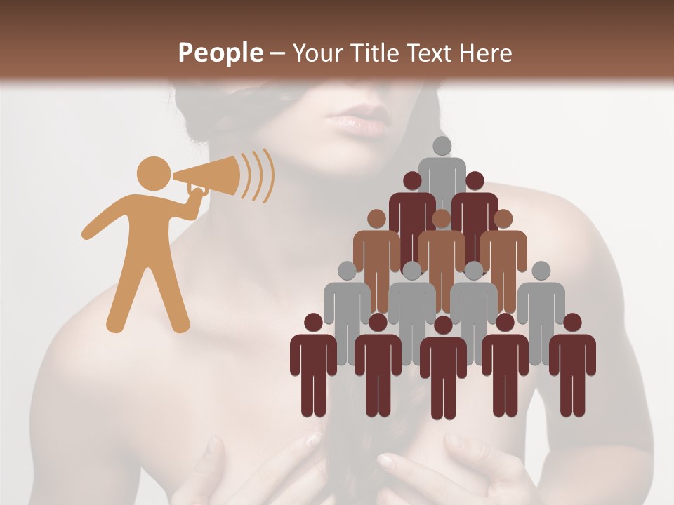 Curl Fresh People PowerPoint Template