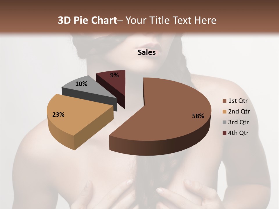 Curl Fresh People PowerPoint Template