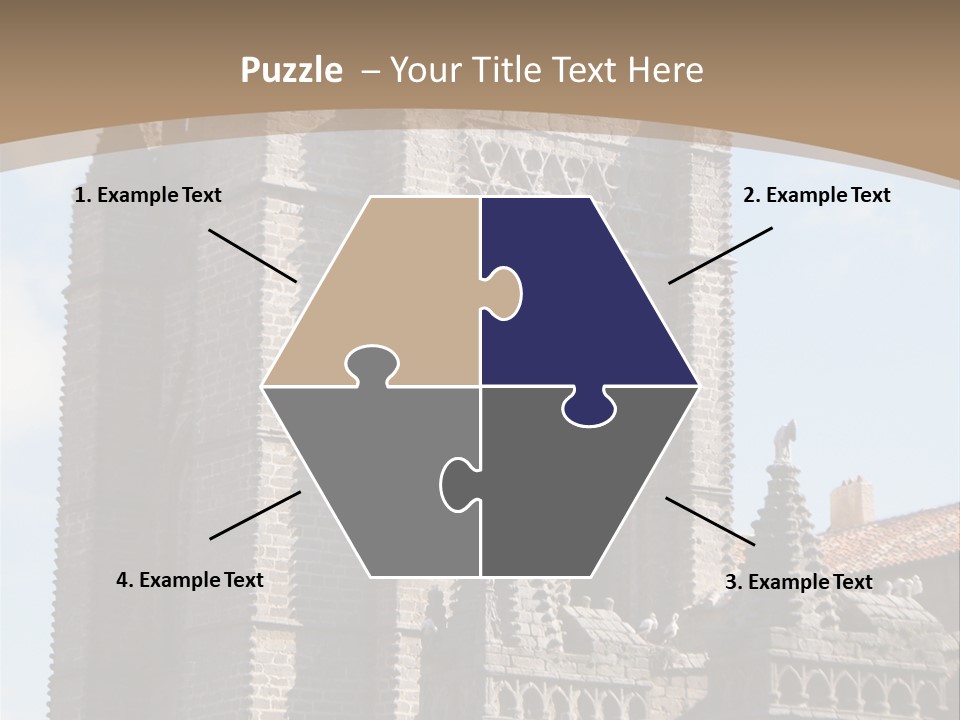 Walled Spain Fable PowerPoint Template