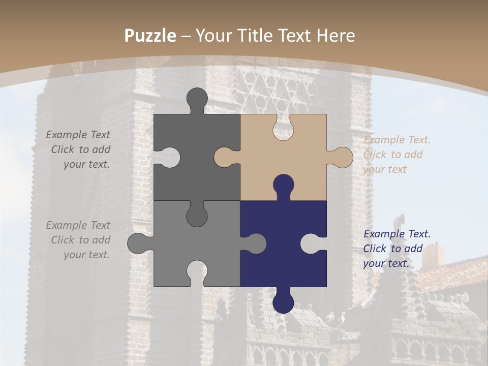 Walled Spain Fable PowerPoint Template