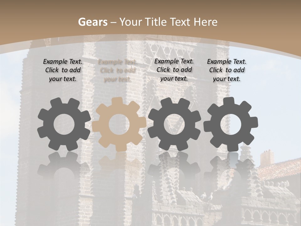 Walled Spain Fable PowerPoint Template